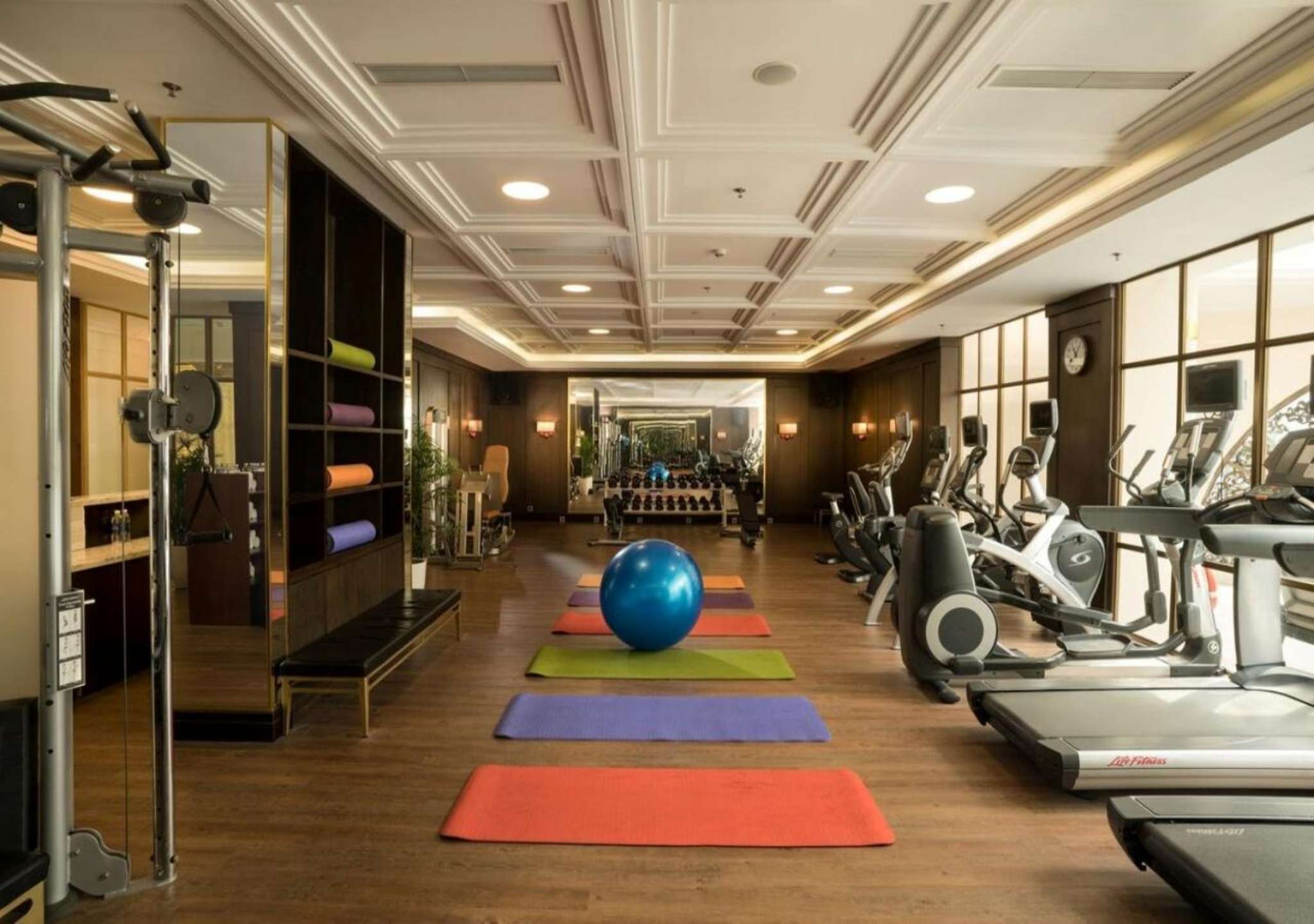 phòng gym tại Vinpearl Resort & Spa Ha Long